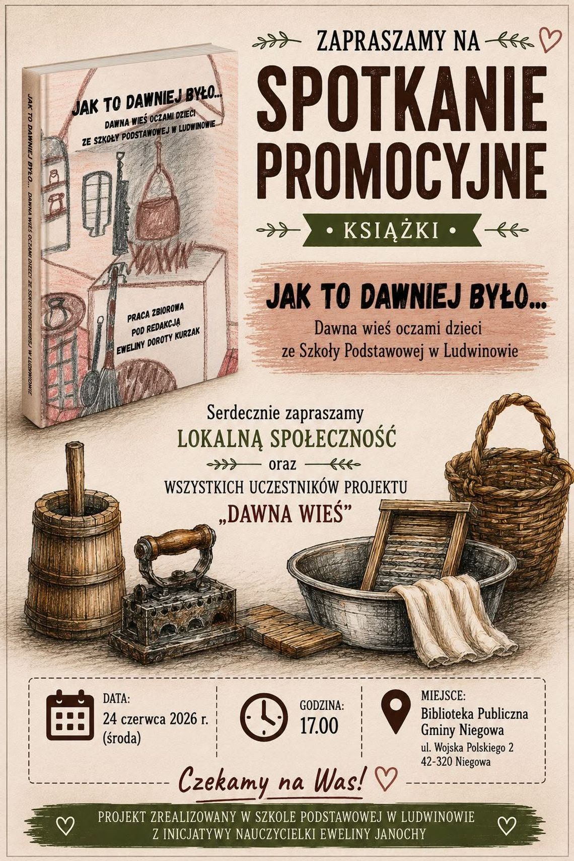 Spotkanie promocyjne książki „Jak to dawniej było…”