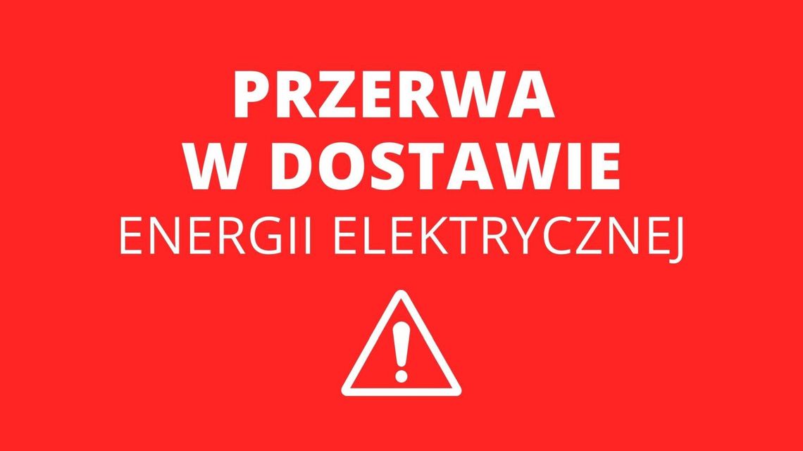 SPRAWDŹ  GDZIE NIE BĘDZIE PRĄDU W MYSZKOWIE, WE WTOREK, 21 PAŹDZIERNIKA