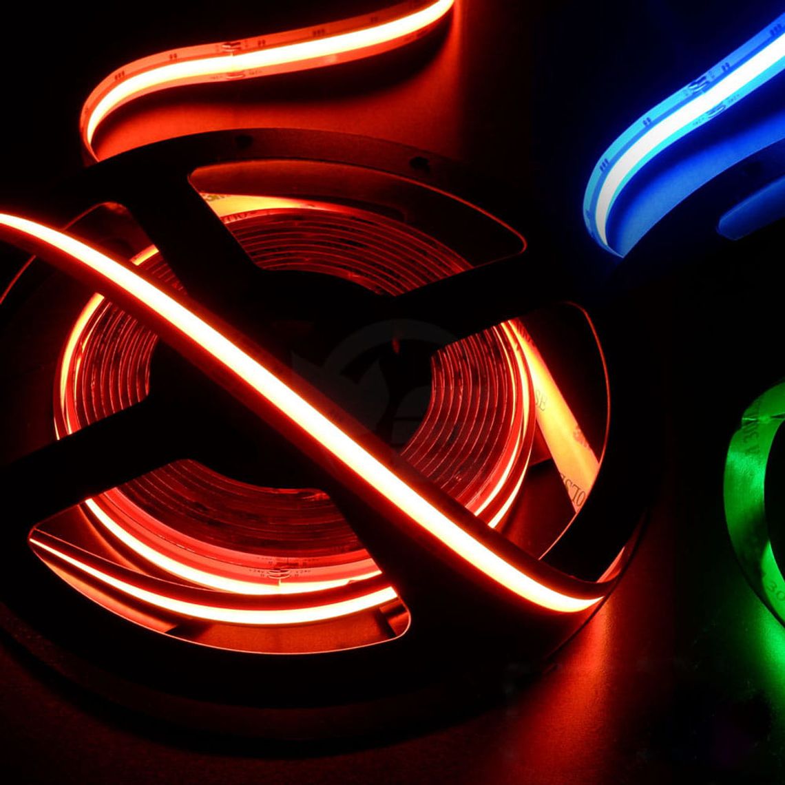 Taśmy COB LED – efekt pełnej linii świetlnej