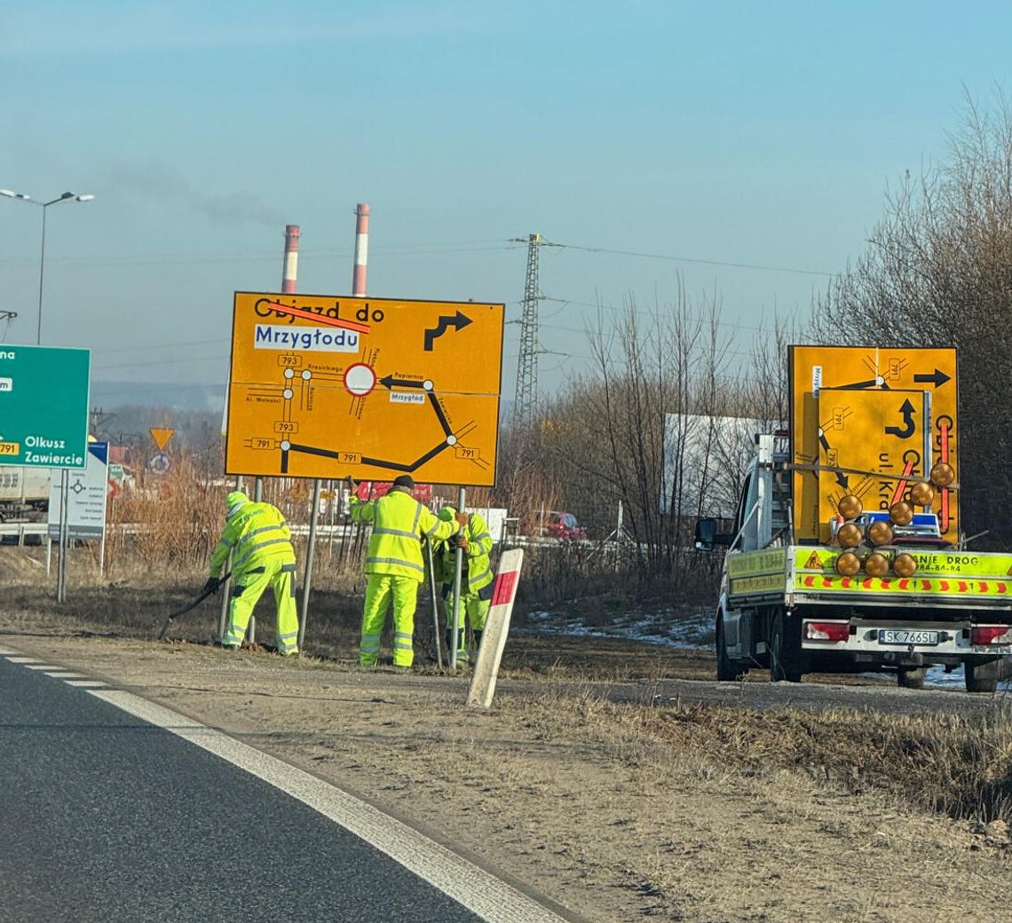 TO ZIMA PRZERWAŁA PRACE NA ULICY KRASICKIEGO