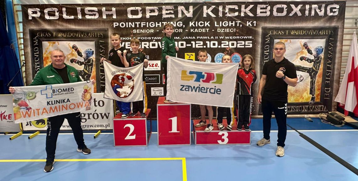 UDANY START W MIĘDZYNARODOWYM PUCHARZE POLSKI W KICKBOXINGU