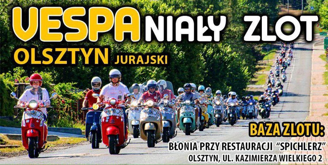 Vespaniały zlot w Olsztynie Jurajskim już w ten weekend
