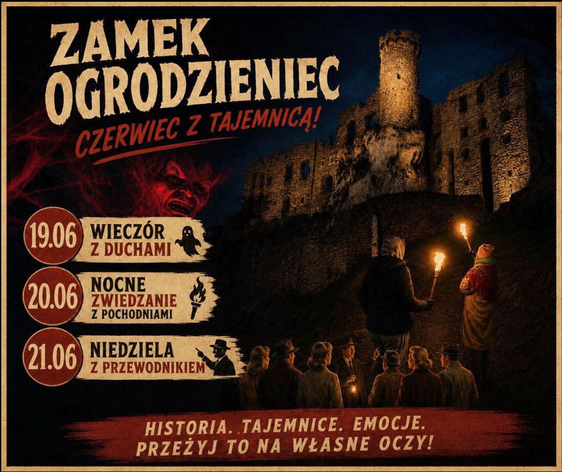 Weekend na Zamku Ogrodzieniec pełen tajemnic, historii i niezwykłych emocji