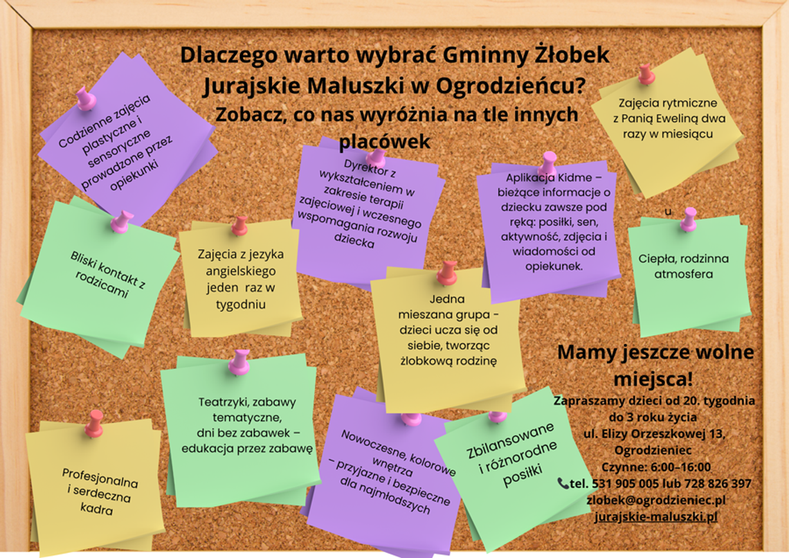 Żłobek szuka dzieci! Żłobek szuka dzieci!