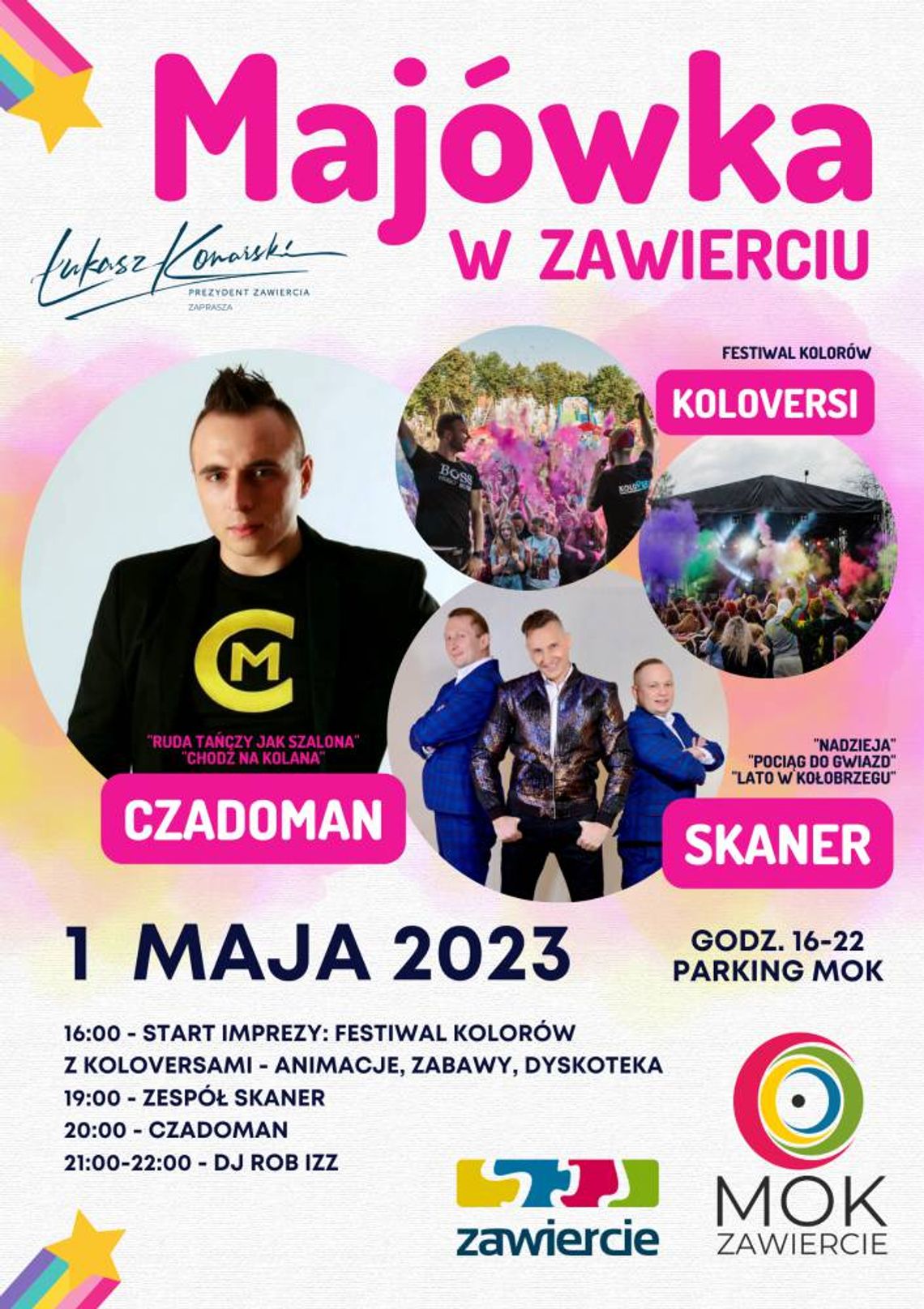 Majówka w Zawierciu. W rytmie łatwej rozrywki Majówka w Zawierciu. W rytmie łatwej rozrywki