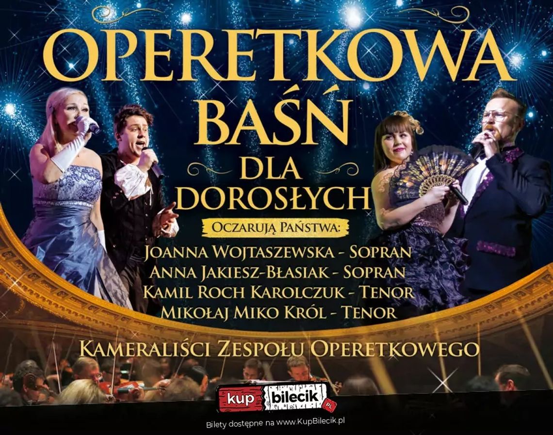 Operetkowa Baśń dla dorosłych w MOK Zawiercie