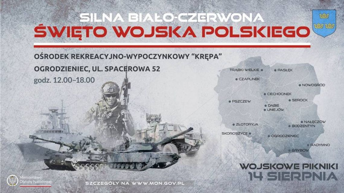 Piknik militarny „Silna Biało-Czerwona” w Ogrodzieńcu