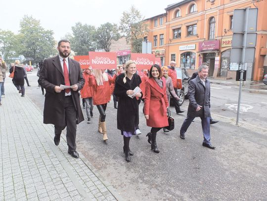 BARBARA NOWACKA W MYSZKOWIE: „ZJEDNOCZONA LEWICA NADZIEJĄ NA TROCHĘ NORMALNOŚCI”