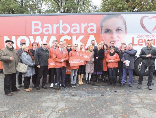 BARBARA NOWACKA W MYSZKOWIE: „ZJEDNOCZONA LEWICA NADZIEJĄ NA TROCHĘ NORMALNOŚCI”