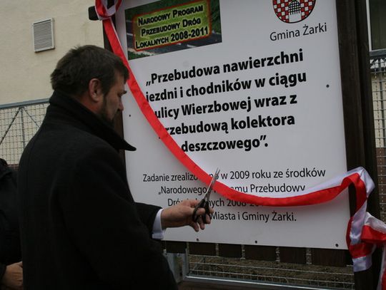 NA WIERZBOWEJ WSTĘGĘ JUŻ PRZECIĘTO 