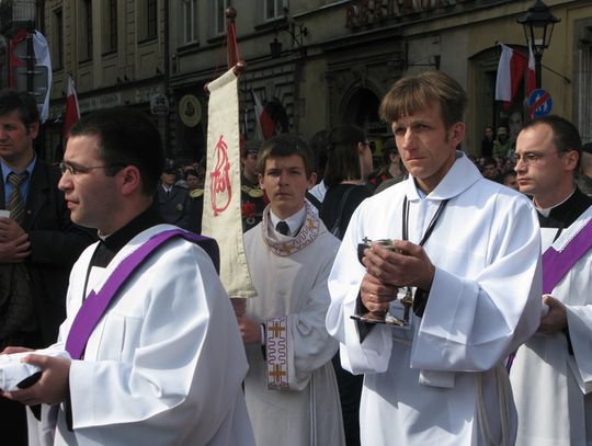 PREZYDENTA ŻEGNALIŚMY W KRAKOWIE