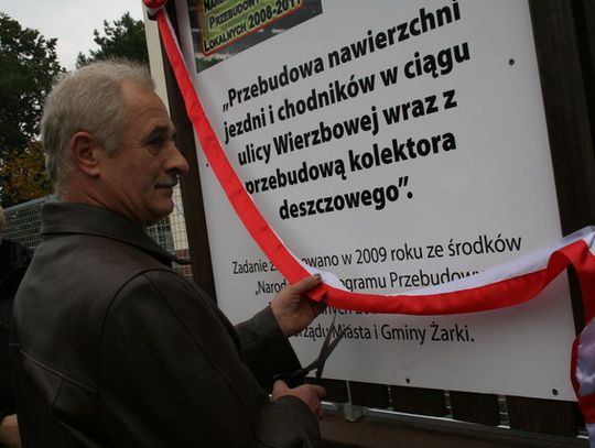 NA WIERZBOWEJ WSTĘGĘ JUŻ PRZECIĘTO 