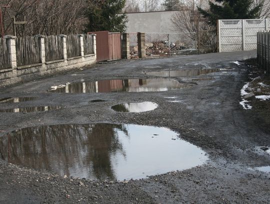 MIEJSKIE DROGI DZIURAWE JAK SER