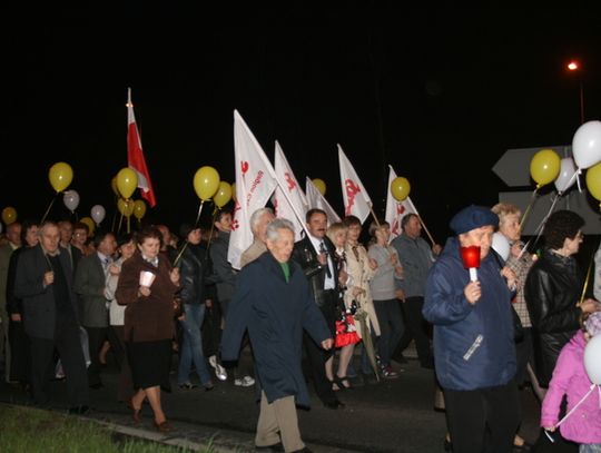 WDZIĘCZNOŚĆ MARSZEM I SŁOWEM OKAZANA