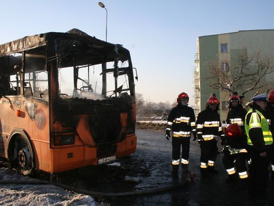 AUTOBUS W OGNIU