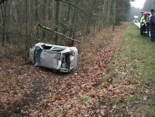 MATIZ WYLĄDOWAŁ W ROWIE