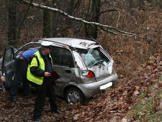 MATIZ WYLĄDOWAŁ W ROWIE