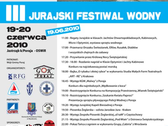 III JURAJSKI FESTIWAL WODNY