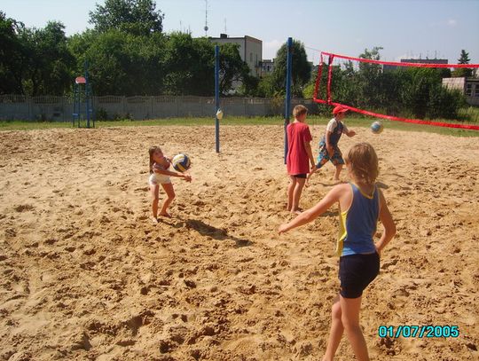 Młodzi lubią plażówkę