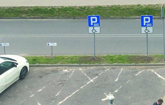Starostwo poprawia znaki