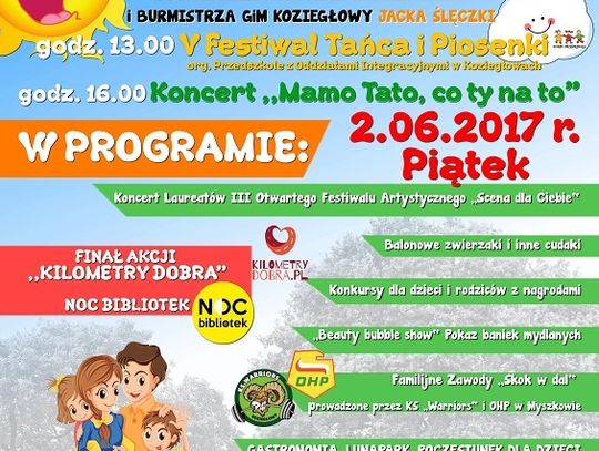 GMINNY DZIEŃ DZIECKA W KOZIEGŁOWACH - 2 czerwca 