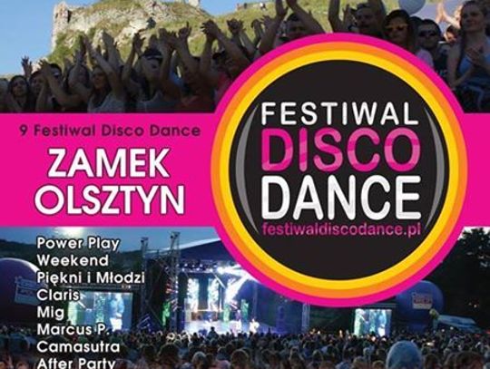 ZAPRASZAMY NA 9 FESTIWAL DISCO DANCE ZAMEK OLSZTYN