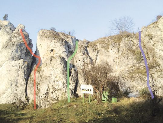 DROGI SKALNE DO RODZINNEJ WSPINACZKI