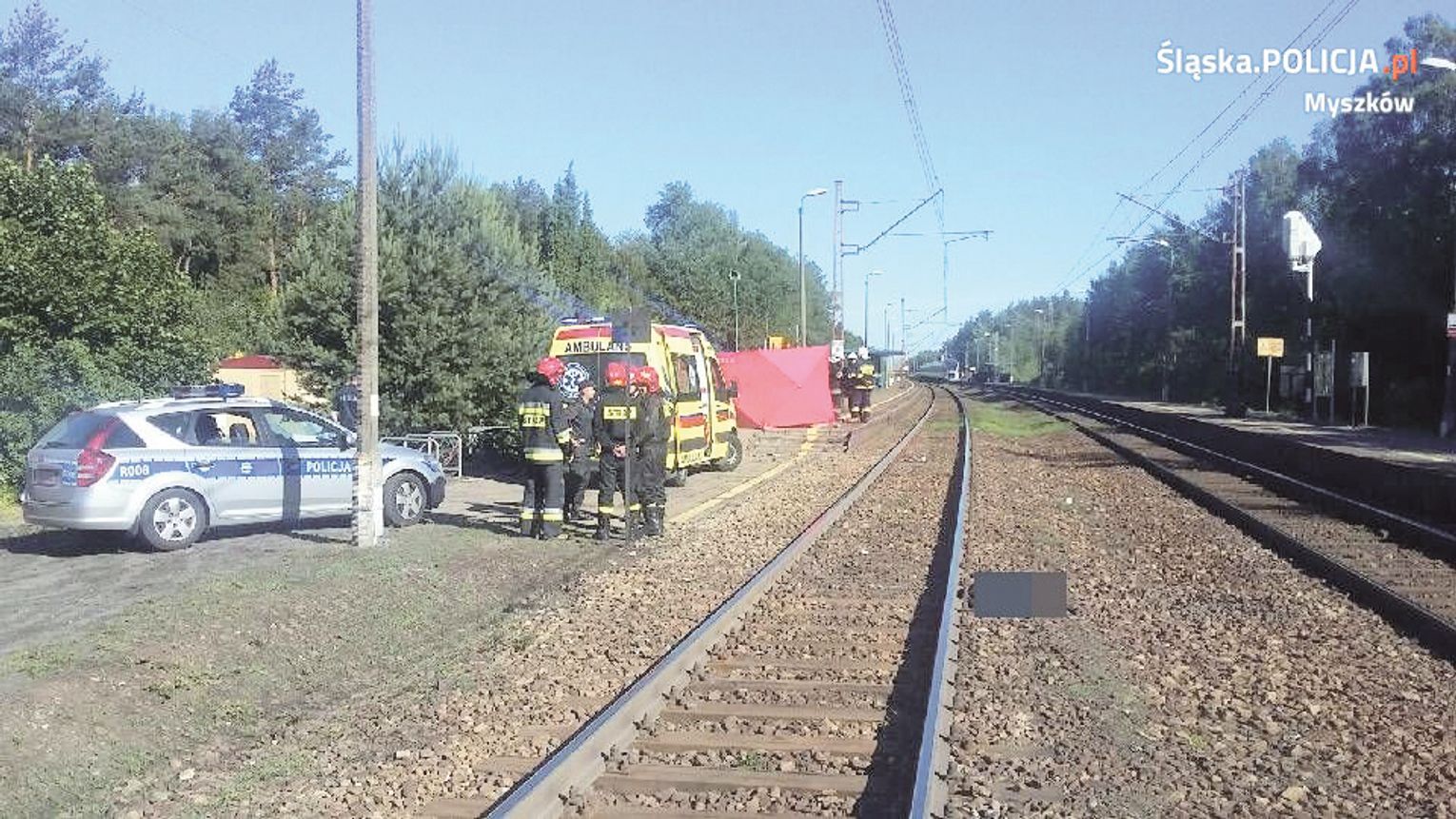 TRAGEDIA NA PRZEJEŹDZIE KOLEJOWYM