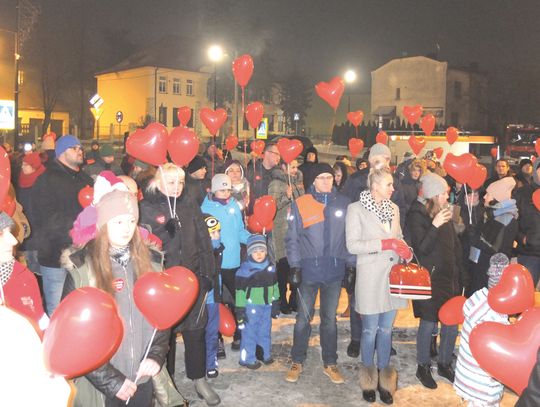 Myszków „Murem Za Owsiakiem”